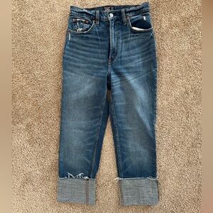 Abercrombie Zoe Ankle Straight Jeans